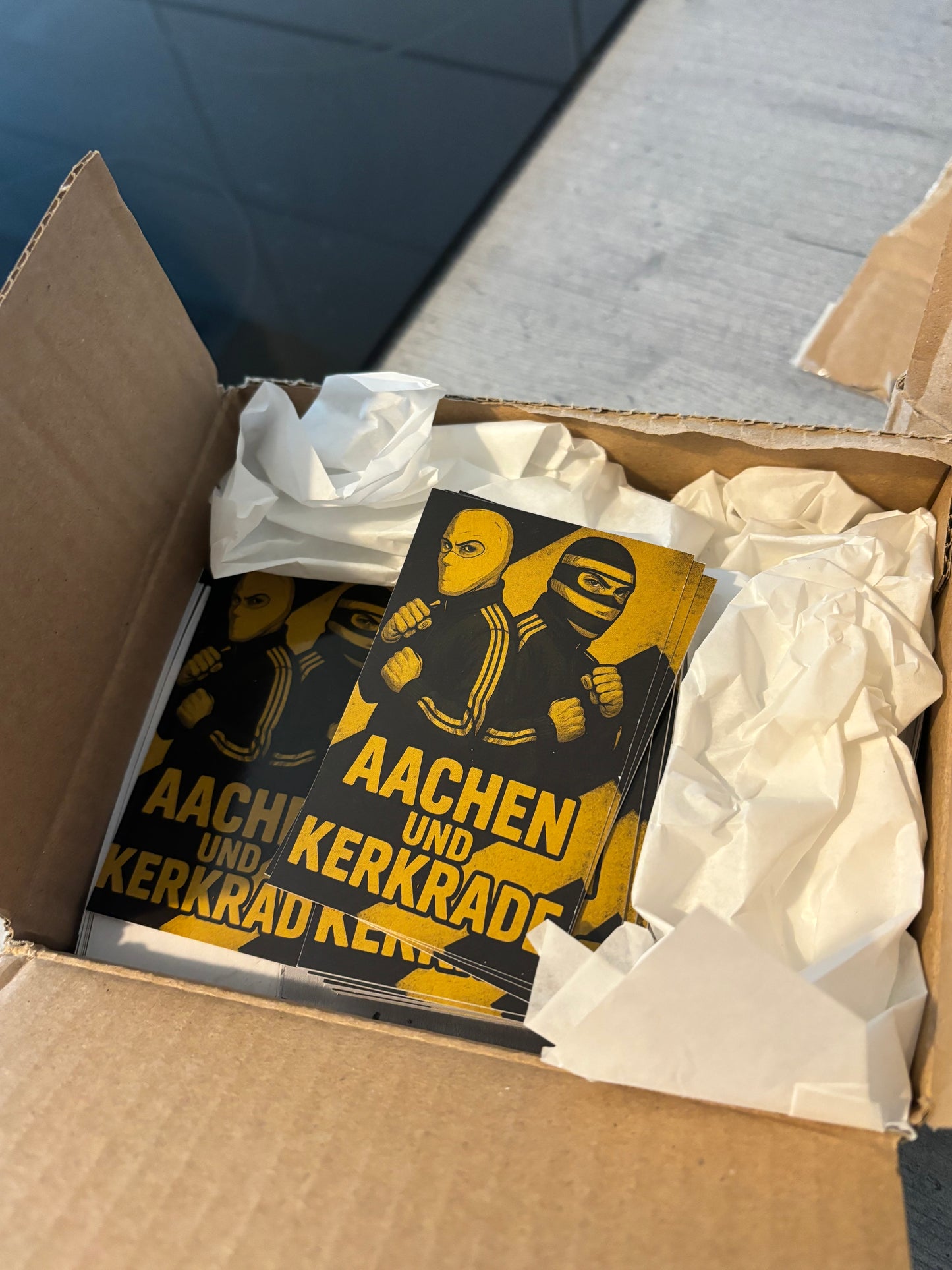 Aachen Sticker "AACHEN UND KERKRADE" 10er Pack (Wasserfeste)
