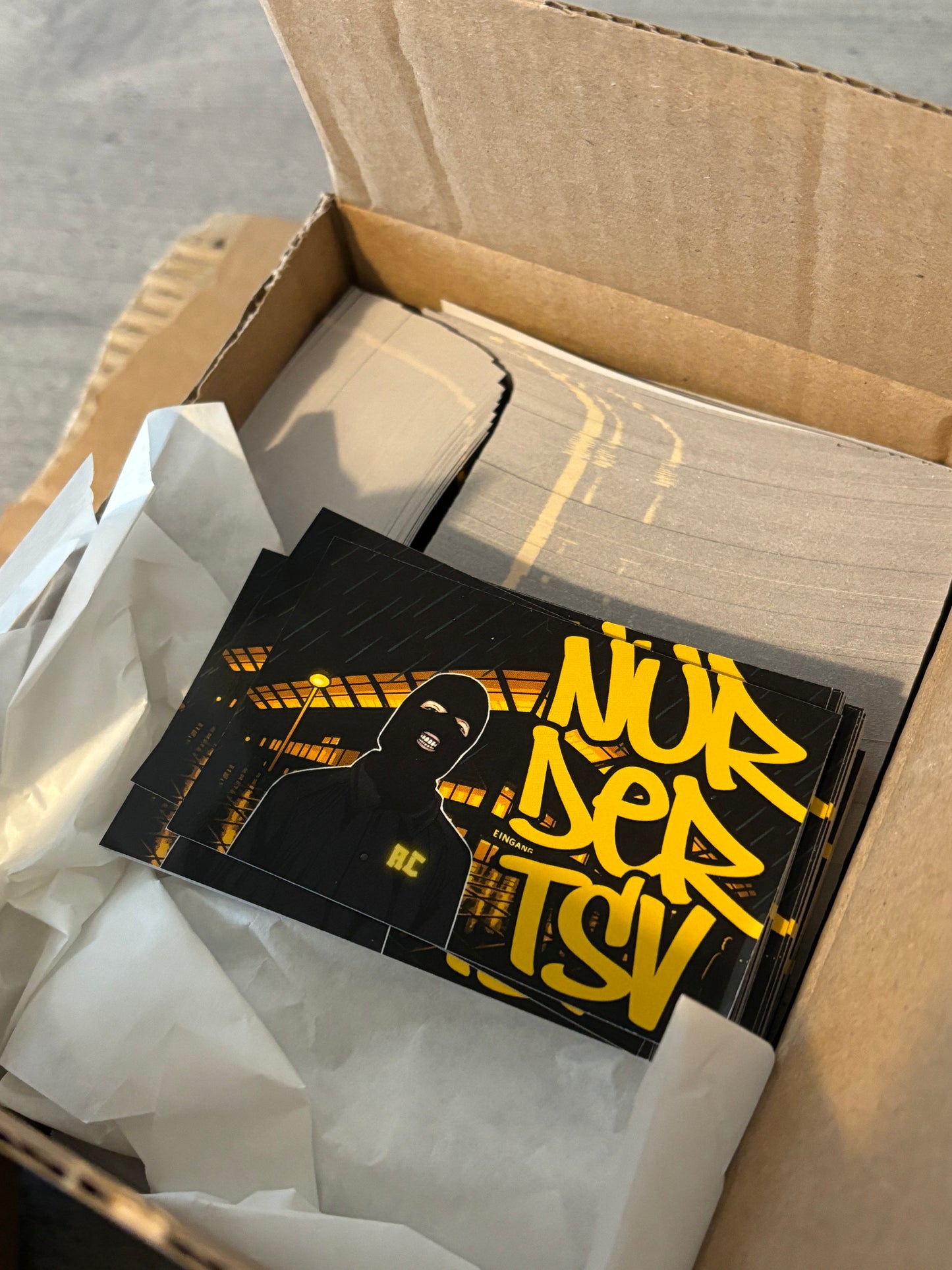 Aachen Sticker "NUR DER TSV" 10er Pack (Wasserdicht)